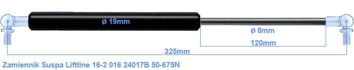 Suspa Liftline 16-2 016 24017B